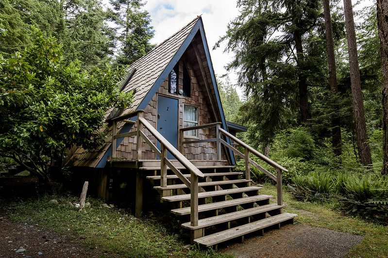 A-frame House at Hollyhock Retreat Centre on Cortes Island