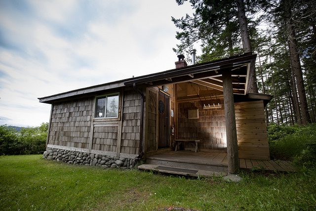 Peggo's Cabin at Hollyhock Retreat Centre on Cortes Island